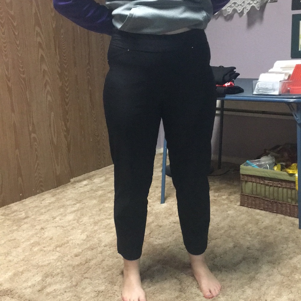 Black Ankle Pants